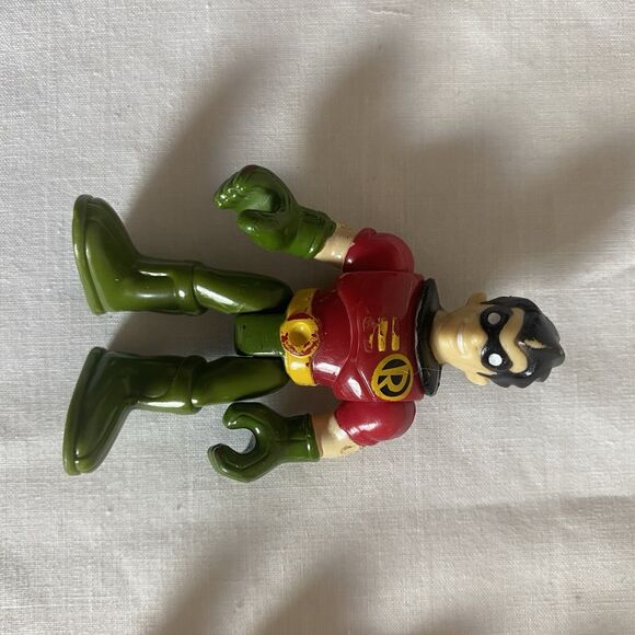 Batman And Robin 4 Figures 3” Tall *some Flaws-see Pics - Picture 2 of 12